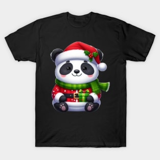 Panda merry christmas T-Shirt